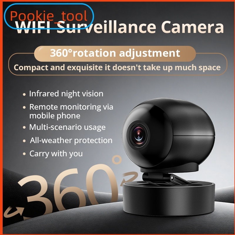 💥พร้อมส่ง💥กล้องวงจรปิดไร้สาย X6 WiFi 4K HD หมุนได้360° ดูผ่านมือถือ อินฟราเรดกลางคืน ดีไซน์ใหม่ กล้อง IP Camera