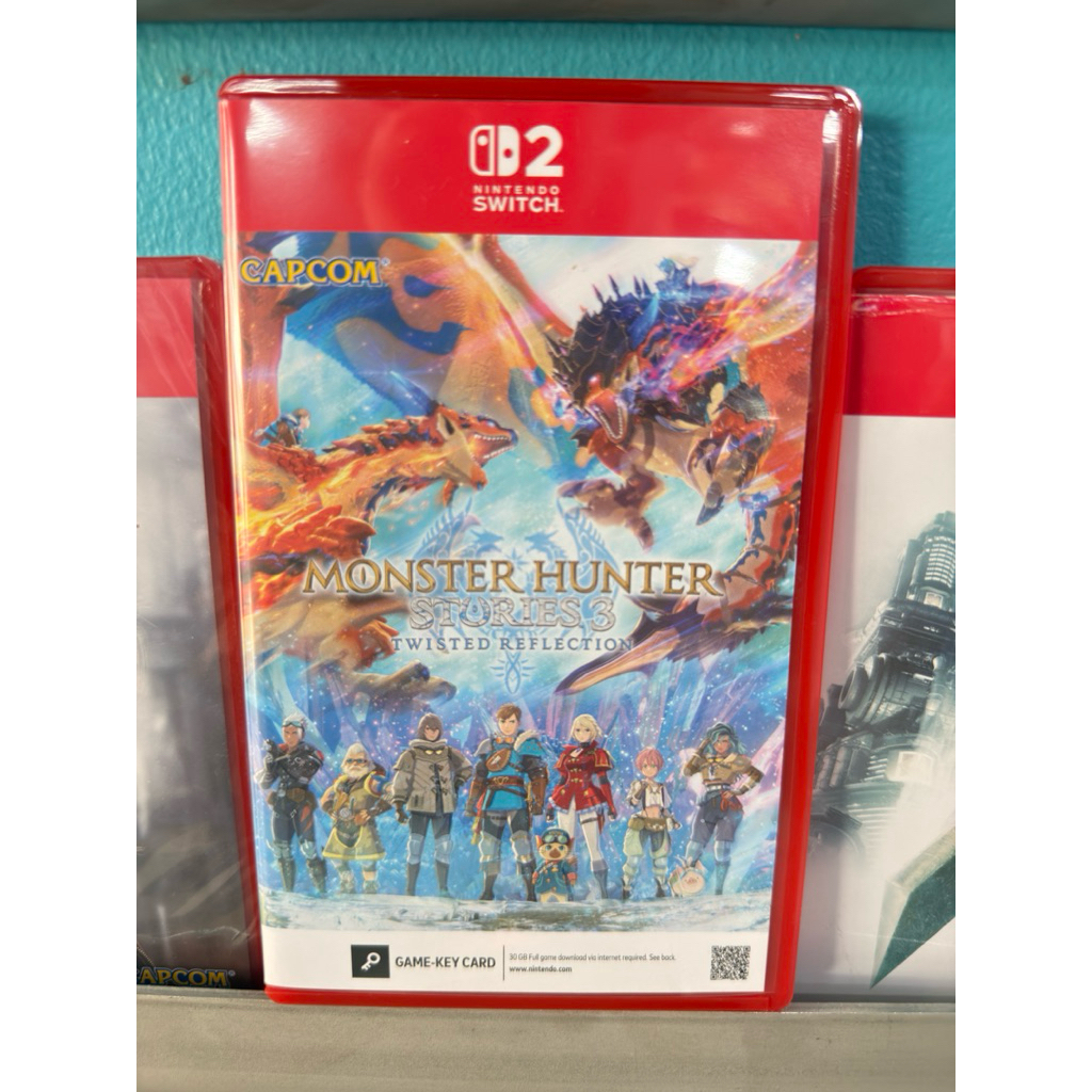 แผ่น nintendo switch2 มือสอง monster hunter stories3