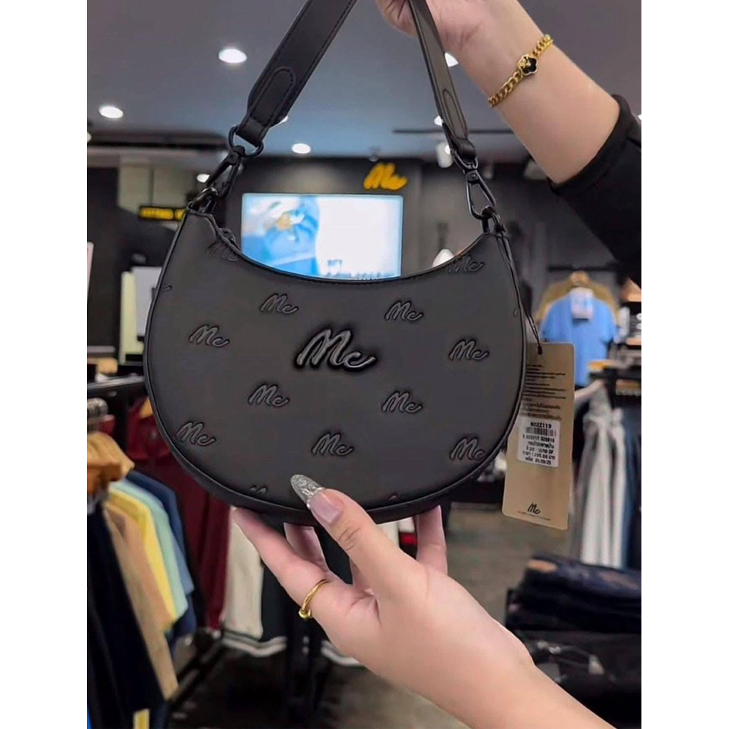 [พร้อมส่ง] รุ่นฮิต🖤 กระเป๋าสะพายข้าง ใส่ได้ทั้งหญิง/ชาย Mc jeans แบรนด์แท้ 💯% มีบริการเก็บเงินปลายทาง