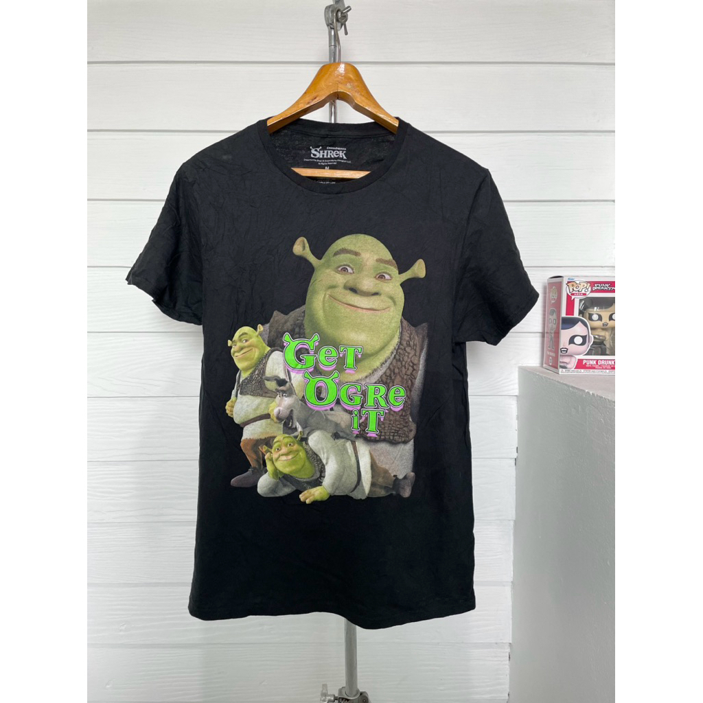 เสื้อภาพยนตร์มือสอง SHREK Size M มือ2