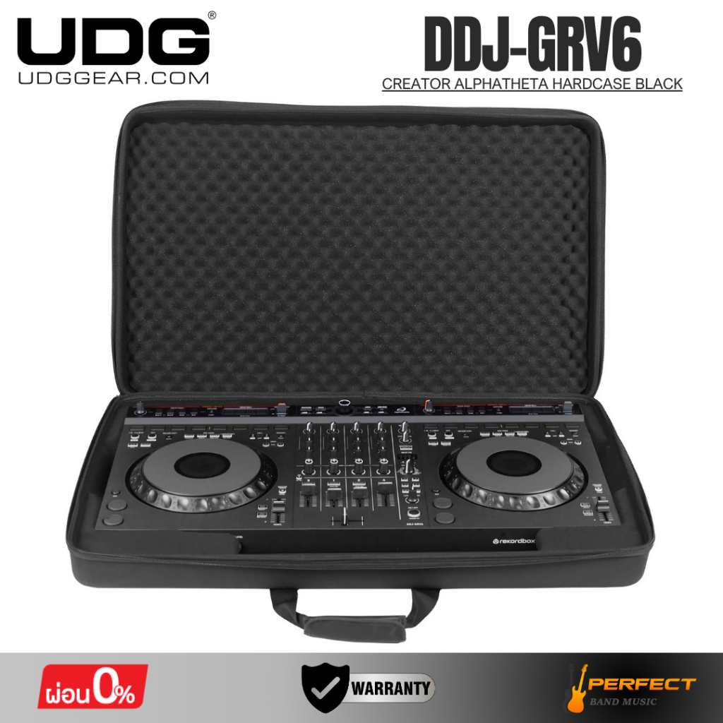 กระเป๋าเคสแข็งสำหรับ DJ Controller UDG Creator AlphaTheta DDJ-GRV6 Hardcase Black * กรุณาสอบถามก่อนส