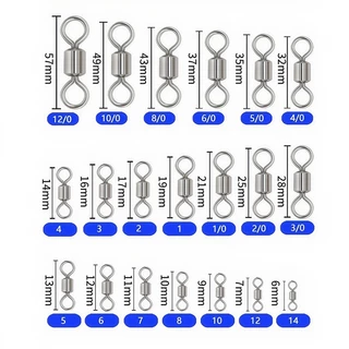 ลูกหมุนถังเรียบ คุณภาพดี เบอร์ 3/O - 14 แพ็คละ 10ชิ้น 20ชิ้น