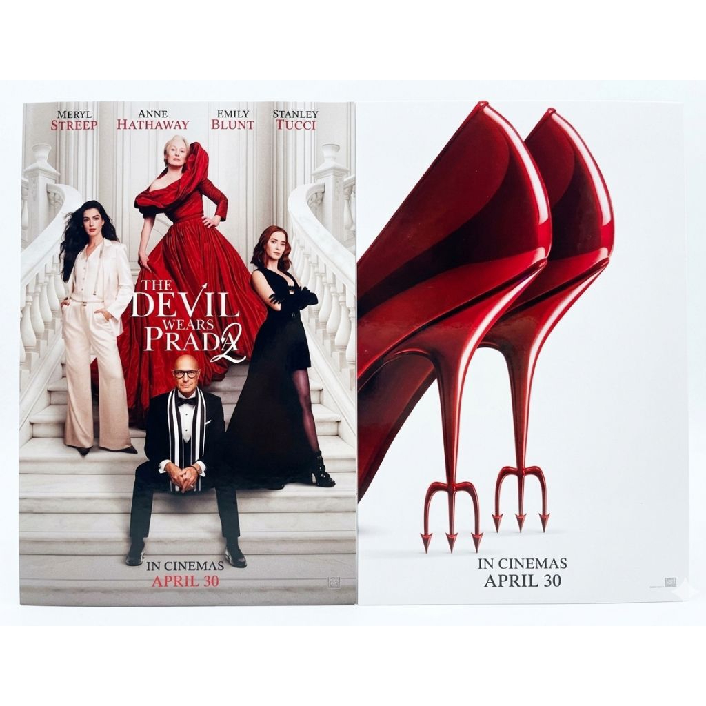 โปสการ์ด Postcard The Devil Wears Prada 2 นางมารสวมปราด้า 2 Major Cineplex และ SF Cinema Anne Hathaway Emily Blunt 2026