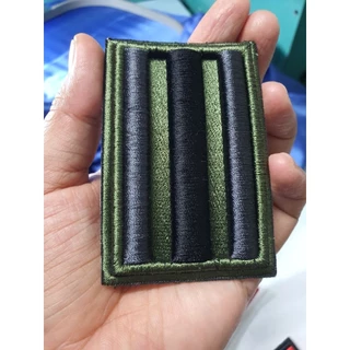 อาร์มปักธงชาติไทย ปักแบบนูน3 มิติ ขนาด5*7.5 cm. พร้อมส่ง