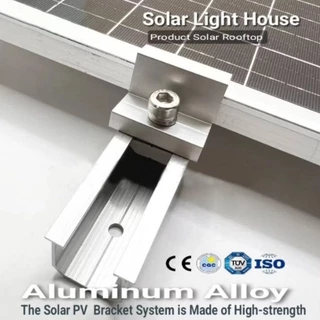SOLAR Cell End Clamp 30 - 40 mm ยึดข้างแผงโซล่าเซลล์