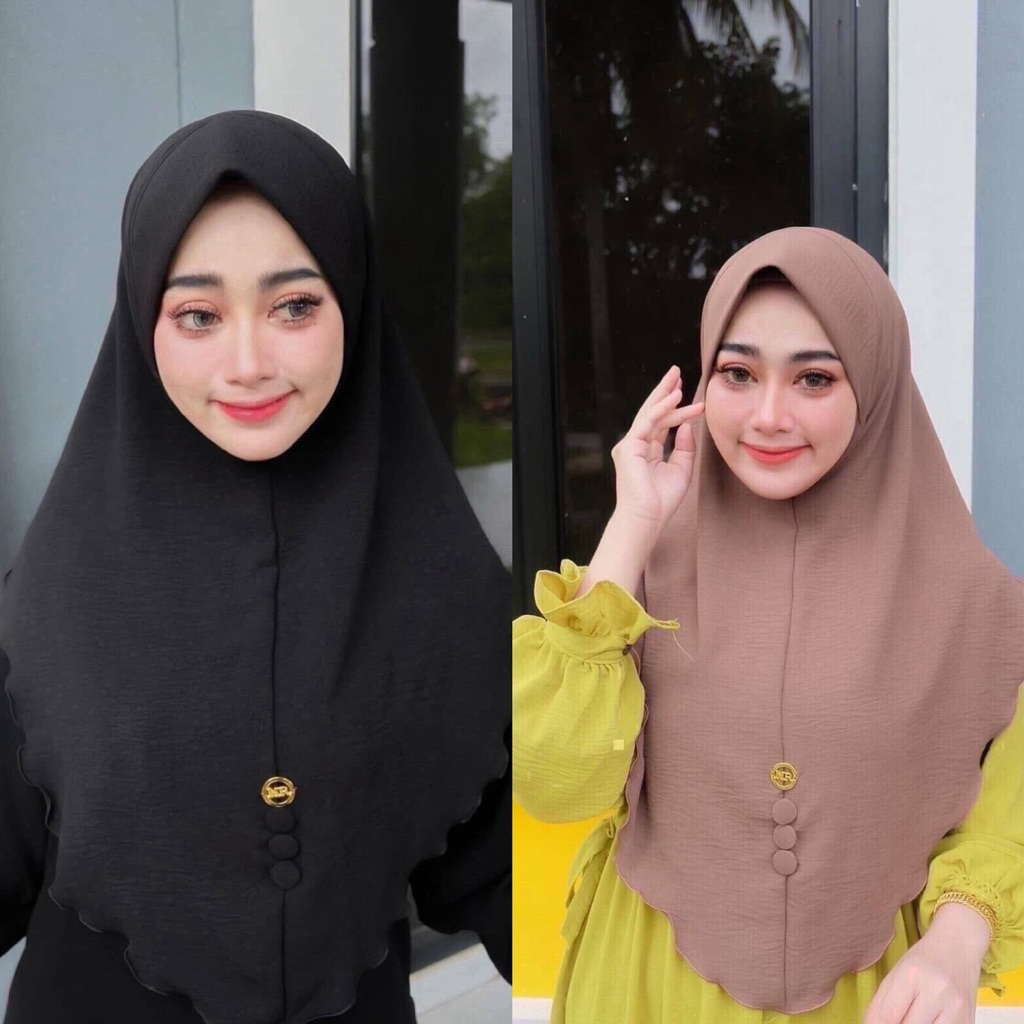 ผ้าคลุมสลาฟหน้านิ่ม ทรงนางฟ้า ฮิญาบมุสลิม ใส่สบาย