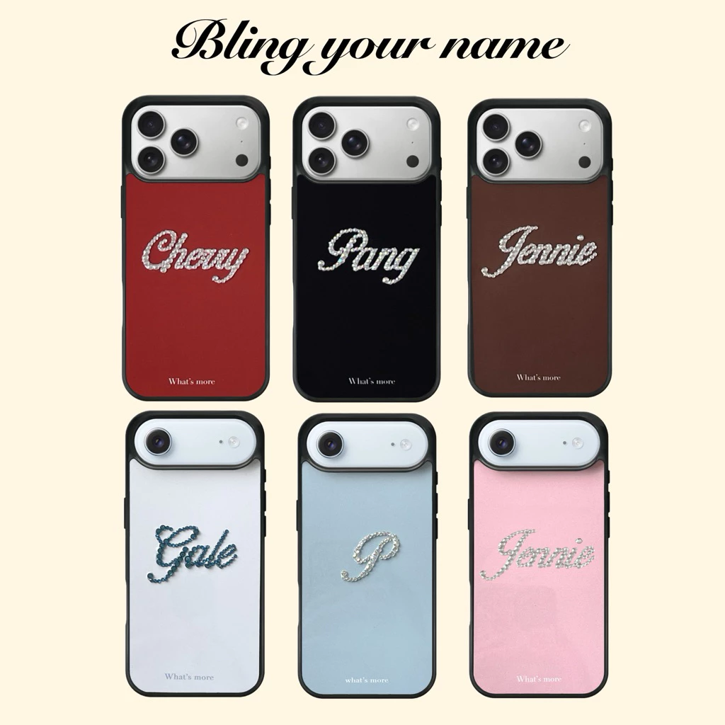 [พร้อมส่ง] blinks your name 🌷(📱แจ้งรุ่นมือถือทางแชท ) | what‘s more 👀⭐️