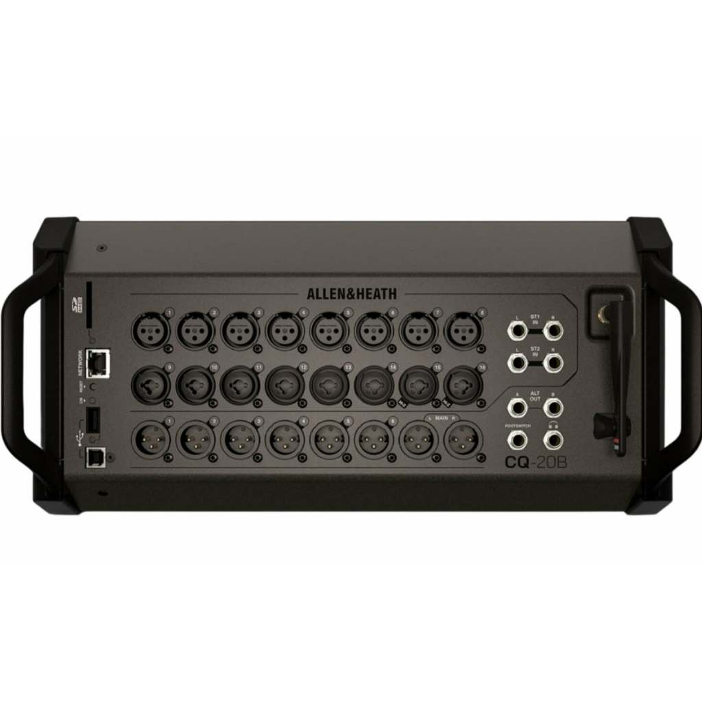 Allen & Heath CQ-20B ดิจิตอลมิกเซอร์ 20 แชนแนล FPGA ความละเอียด 96 kHz