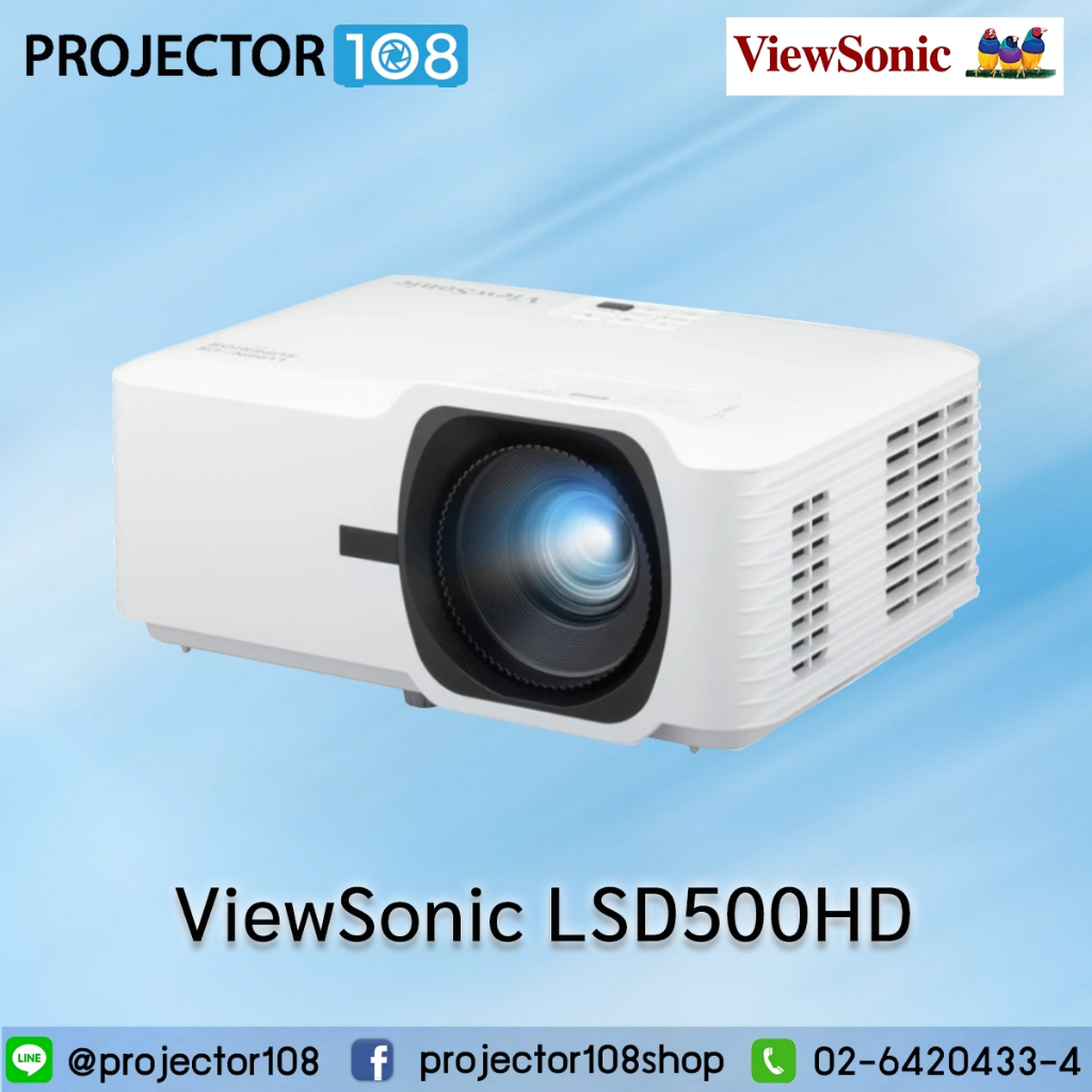 ViewSonic LSD500HD DLP Laser Projector (5,500 ANSI Lumens, Full HD)