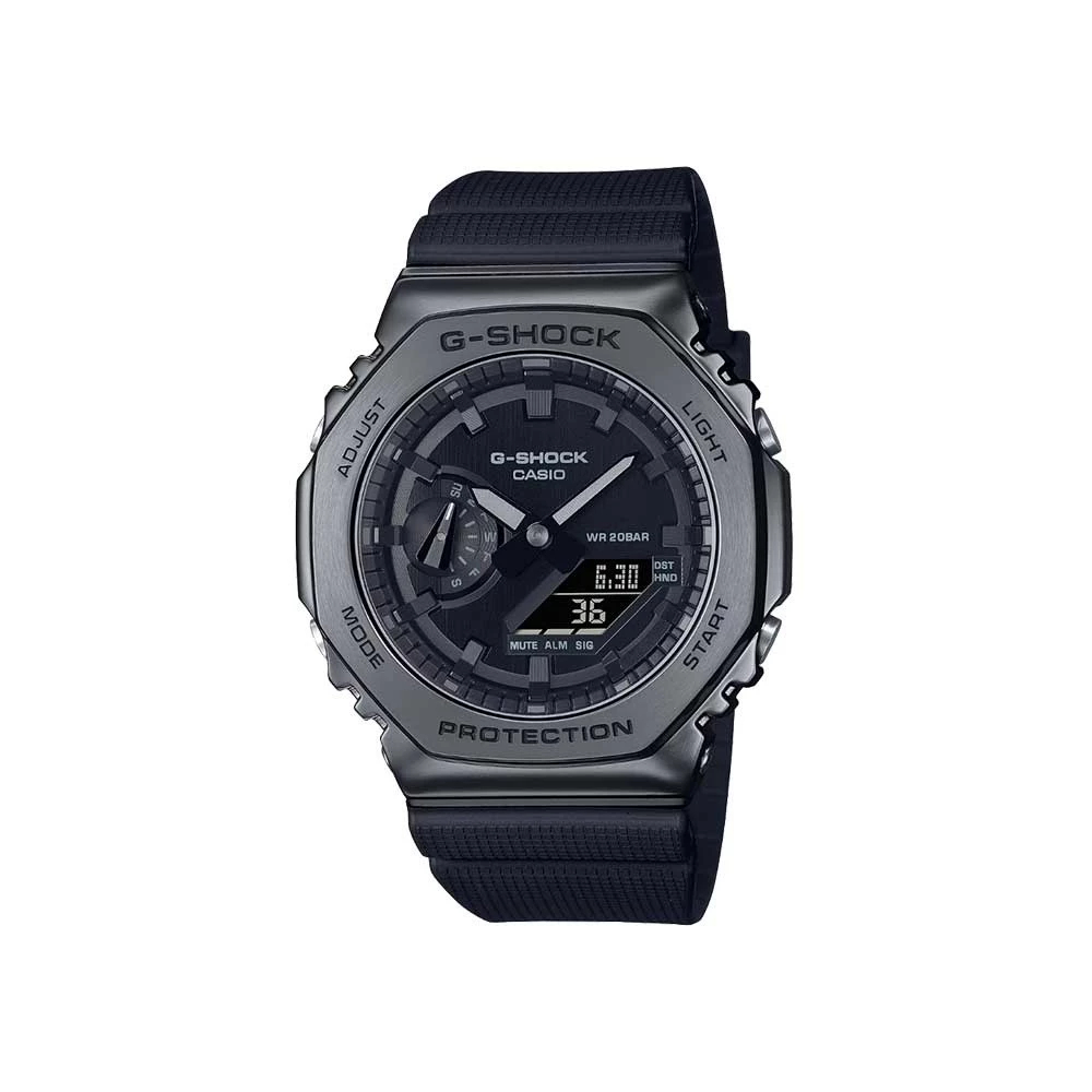 นาฬิกาผู้ชาย GA-2100 ทรงแปดเหลี่ยม สปอร์ต ดิจิตอล+เข็ม กันน้ำ กันกระแทก สายเรซิ่น น้ำหนักเบา โปรโมชั่นพิเศษ
