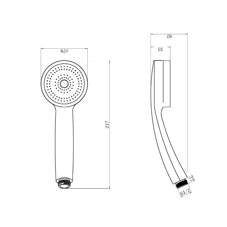 DMG ฝักบัวอาบน้ำแรงดันสูง น้ำนุ่ม มีแผ่นกรอง รุ่น SL-1318C ราคา ถูกที่สุด ดีลบีเคเค แกลเลอรีภาพที่ 8