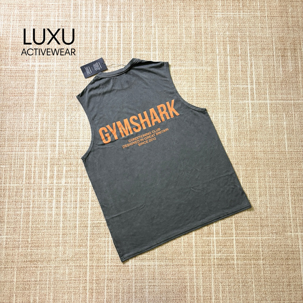 (พร้อมส่ง) GYMSHARK เสื้อกล้าม Oversized fit รุ่น Conditioning Club Washed Tank ของแท้ 100%🇺🇸