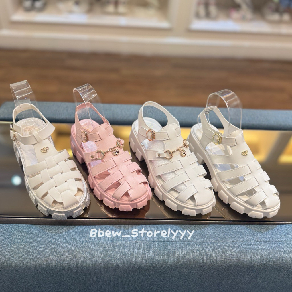 JELLY BUNNY | เจลลี่บันนี่ แถมถุงเท้าทุกออเด้อจ้า!!รองเท้าแพลตฟอร์ม MAGGIE EMA PLATFORM ของแท้ออกช็อป [โค้ดแฟชั่นลด 30%]