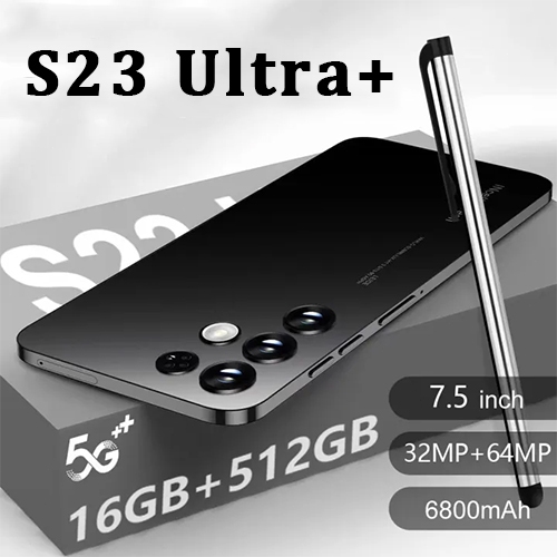 💥【สินค้าขายดี】S23/S24 Ultra 4G/5G Facebook YouTube แรม 16GB+ROM1TB ซิมคู่แบบคู่ โทรคัพท์มือถือ 7.5นิ