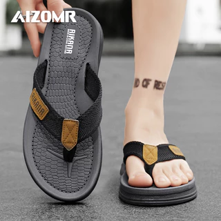 AIZOMR รองเท้าผู้ชาย Flip Flops รองเท้าแตะชาย วัสดุ EVA คุณภาพสูง สไตล์ลำลอง รุ่น A2167