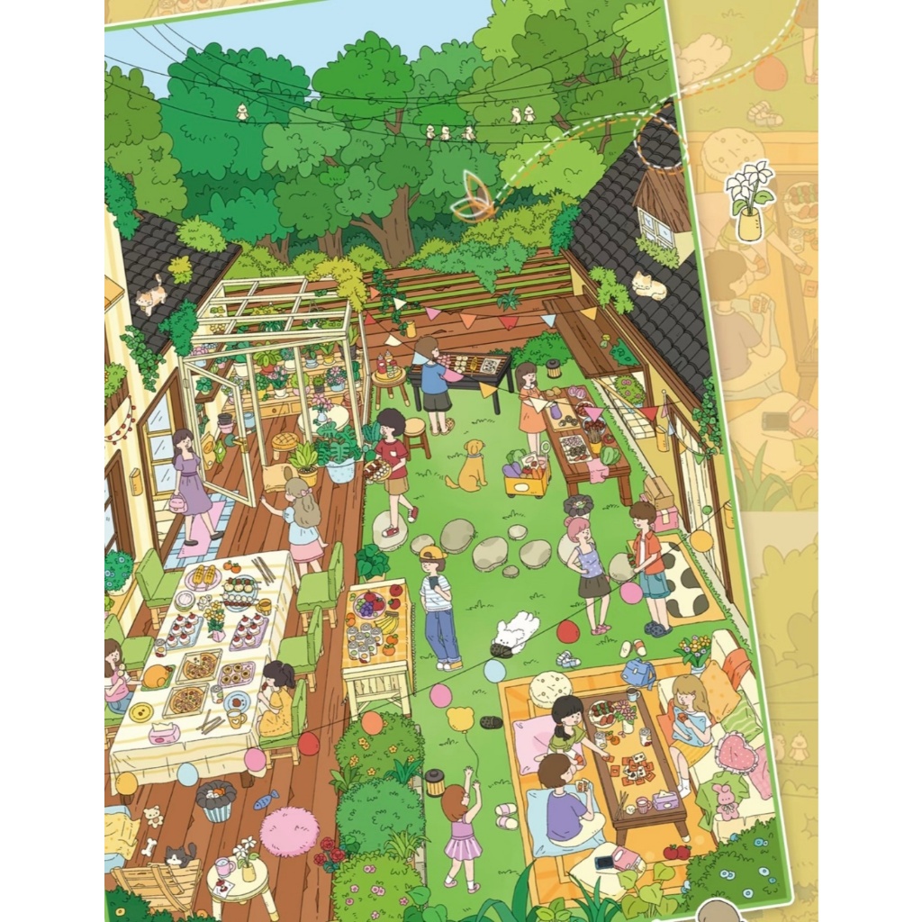 สติ๊กเกอร์ 3D Sticker Scene [ชุด Little Yard 37.0] DIY ฉากสติ๊กเกอร์ภูมิทัศน์กันน้ำตกแต่ง**มีมาร์ค**พร้อมส่ง*** ราคา ถูกที่สุด ดีลบีเคเค แกลเลอรีภาพที่ 3