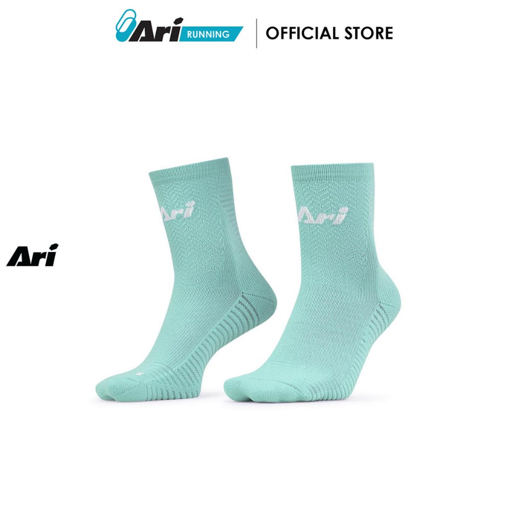 ARI ADEPT TERRY RUNNING QTR SOCKS - ถุงเท้าวิ่ง อาริ TERRY QTR รูปที่ 7