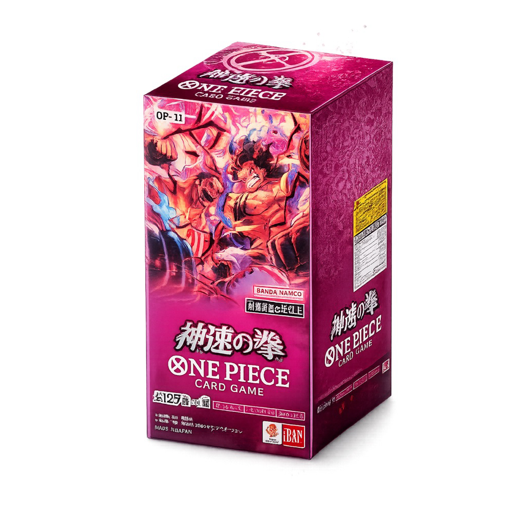 พร้อมส่งจากนนทบุรี📌 OP-11แท้ 100% ONE PIECE CARD การ์ดวันพีช การ์ดสะสม การ์ดเล่น (แบบยกBox)