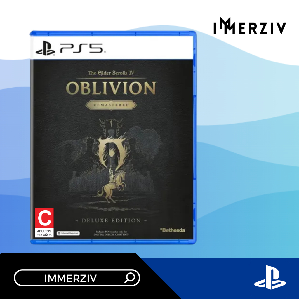 (พร้อมส่ง) PS5 ELDER SCROLLS IV OBLIVION REMASTER (R2/JP) (GAME) (ENG) (BY IMMERZIV)