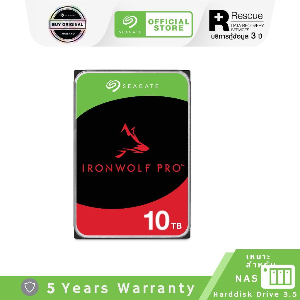 Seagate 10TB IronWolf  SATA 240MB 7200RPM (ST10000VN000_3Y)