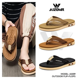 AIZOMR รองเท้าแตะ พื้นนุ่ม กันลื่น แห้งเร็ว เหมาะสําหรับชายหาดกลางแจ้ง รุ่น A2209