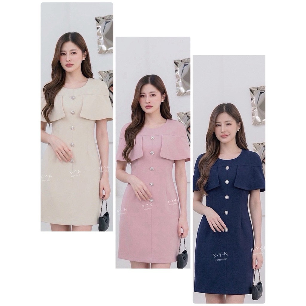 K•Y•N Brand / New Dress ทำงาน ออกงาน TAG K•Y•N🚩