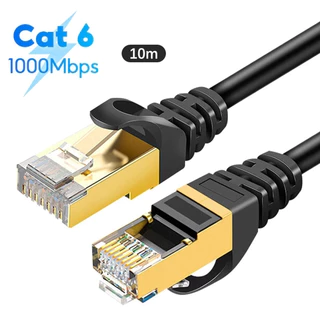 ส่งทันที Cat6 Lan 3 5 10 15 20 30 40 50 เมตร สีดำ สายแลน พร้อมใช้ cable internet Gigabit 1000 MediaZ