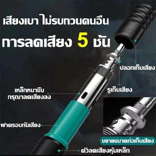 【ฟรี 500 เล็บ】ปืนยิงตะปู เครื่องยิงตะปูแรงดันสูง ยปล่อยตะกรันอัตโนมัติ ลดเสียงรบกวนทรงพลังิ ใช้งานง่ายเพียงมือเดี