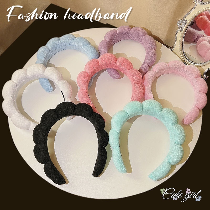ที่คาดผม hairband น่ารัก ins หวาน สีแคนดี้ มีหลายสีให้เลือก fashion and accessories ส่งไวจากไทย COD