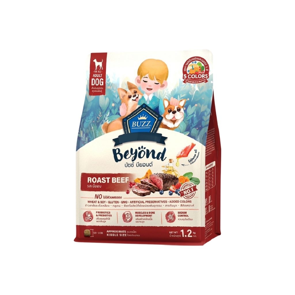 อาหารสุนัข Buzz Beyond (บัซซ์ บียอนด์) 1กิโล