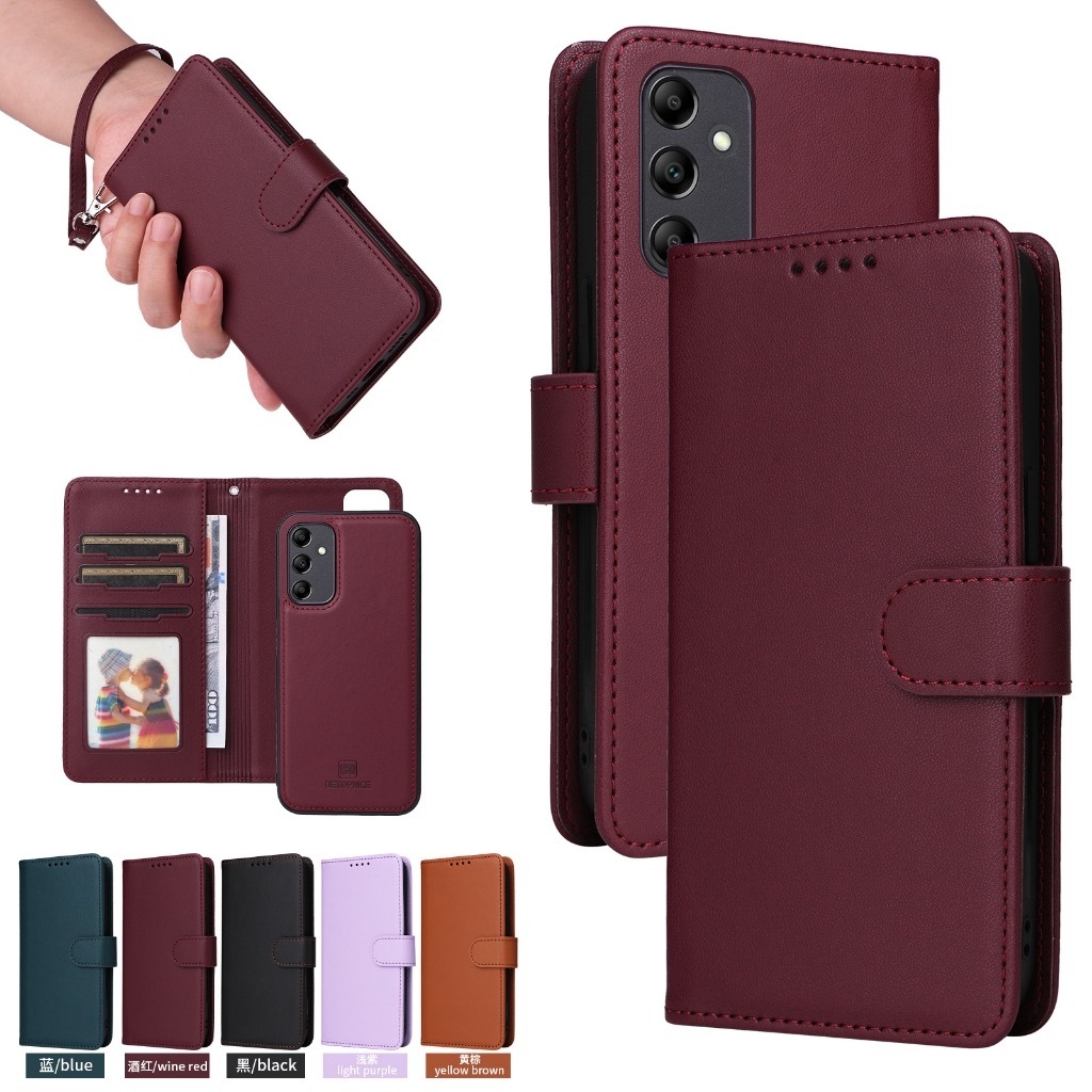 เคสโทรศัพท์ For SAMSUNG A07 A17 A37 A57 5G A06 A16 A05 A05S A55 A35 A25 A15 S24 S24Plus S24Ultra S23Ultra เคสฝาพับ