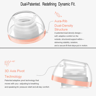 Spinfit AuraFine จุกหูฟัง ซิลิโคน สำหรับ AirPods Pro Gen 3 Silicone Eartips ครบทุก Size