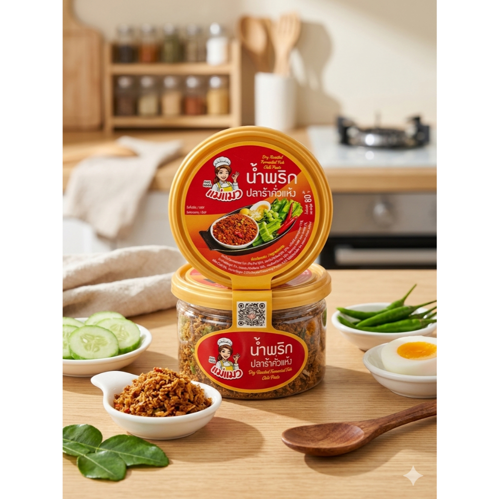 ปลาร้าคั่วแห้ง อร่อยมากๆbyแม่แมว สูตรโบราณสระบุรี หอมปลาร้าคั่กๆ กลิ่นสมุนไพรไทย แซ่บหลาย
