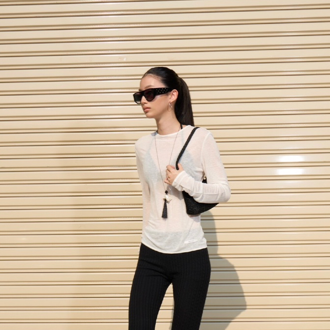 T1234 Second Skin Sheer Tee