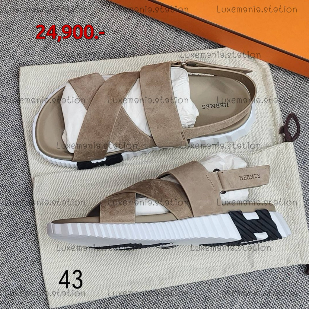 🇹🇭👜[พร้อมส่ง]: Hermes Electric Sandals ‼️ก่อนกดสั่งรบกวนทักมาเช็คสต๊อคก่อนนะคะ‼️