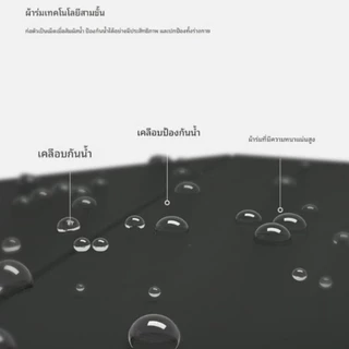 ร่มพับพกพา กันฝน กันรังสียูวี ขนาดใหญ่พิเศษ เนื้อผ้าหนาทนทาน เหมาะสำหรับกันแดดและกันฝน ด้ามจับยาว โครงร่ม 24 ซี่ แข็งแรง