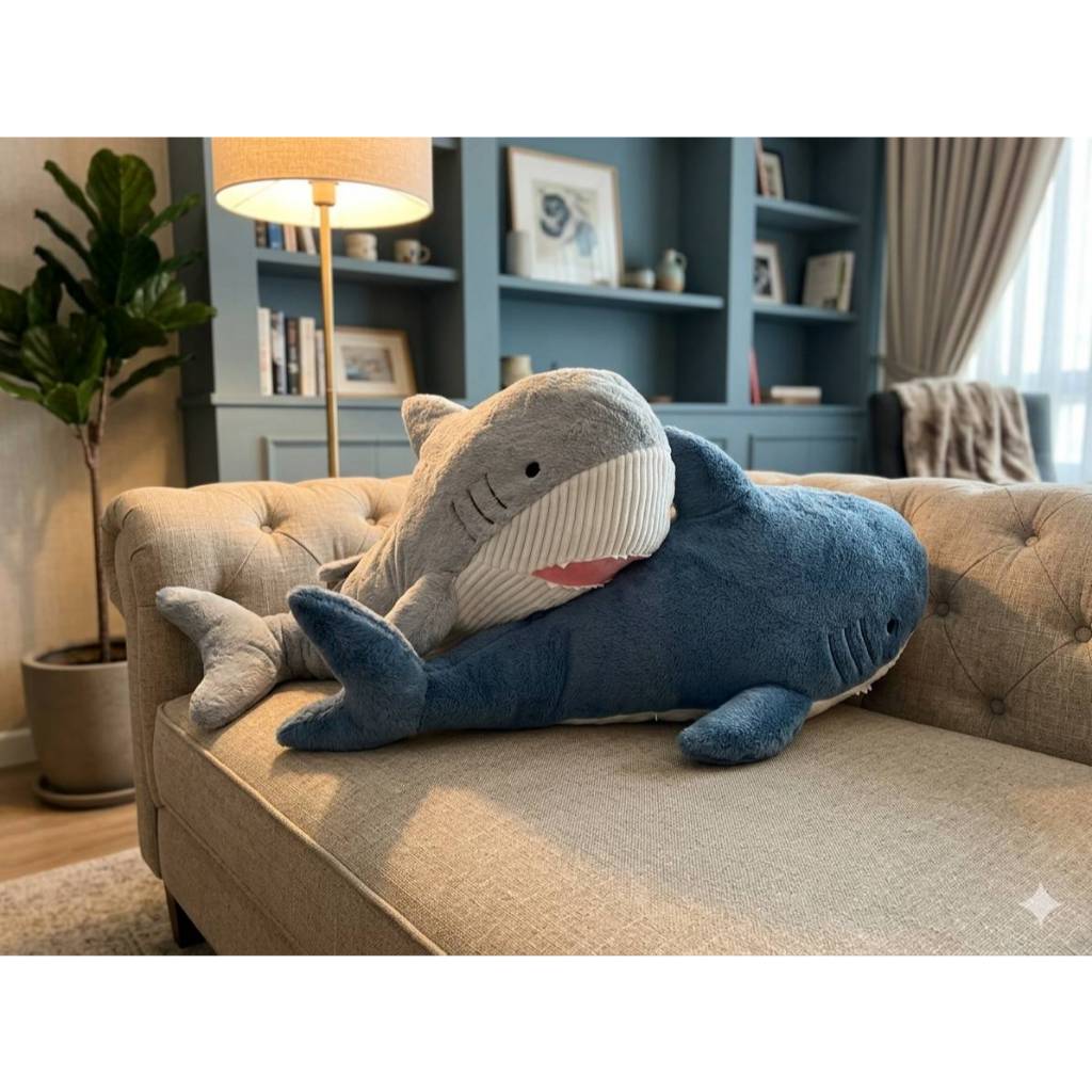 ตุ๊กตาฉลามวาฬ 90CM(ไม่มีซิป) 2สี  นุ่มฟู ใช้หนุน ใช้กอดแทนหมอน  เขียนการ์ดอวยพรได้ ของขวัญวันเกิด ของขวัญให้แฟน