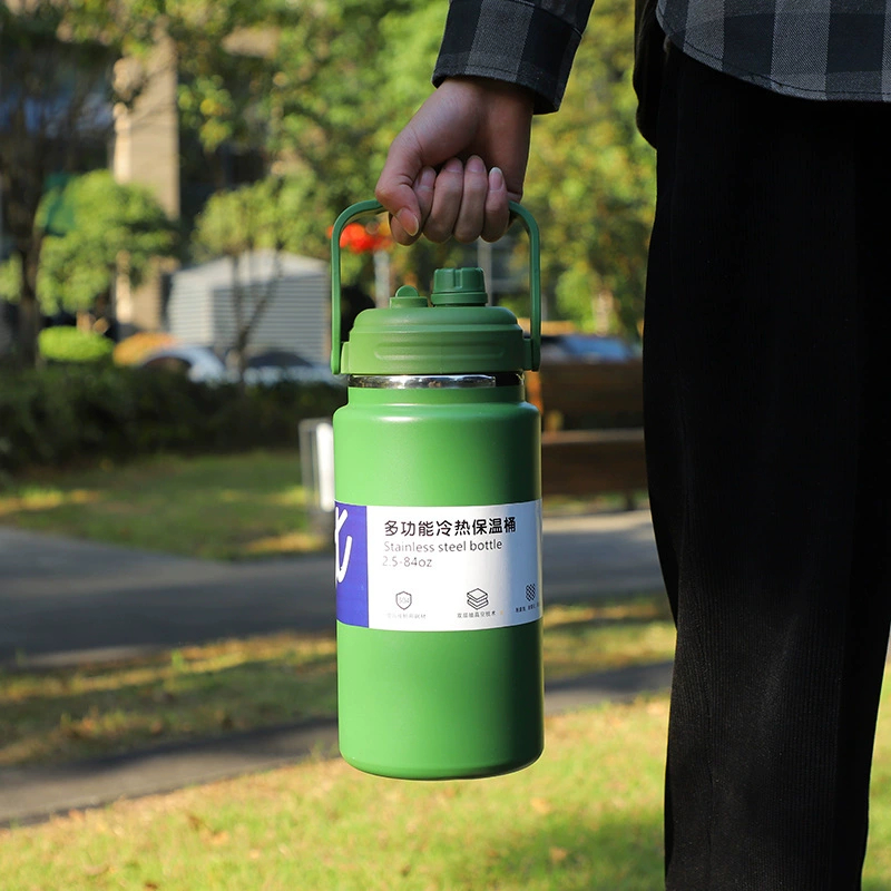 Curio-Cart 304 Thermos - 1.5L/2L/2.5L, Durable for Travel & Office