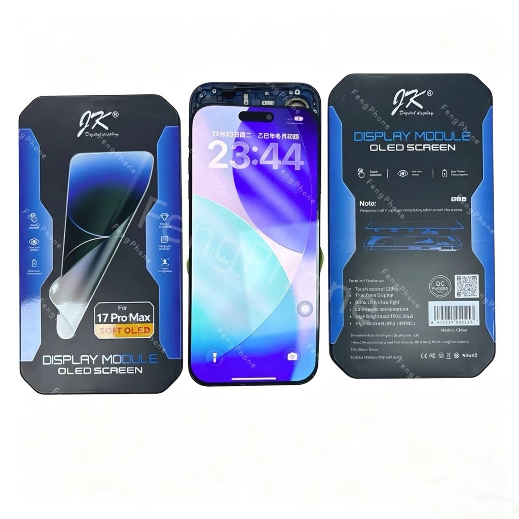 ชุดหน้าจอ For ip 16 Pro Max/17 Pro Max (JK Soft Oled)