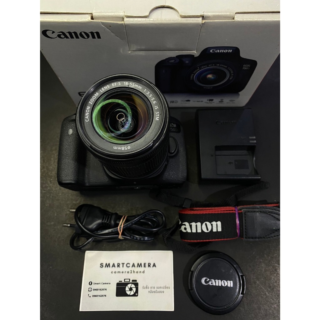 กล้อง CANON 750D พร้อมเลนส์