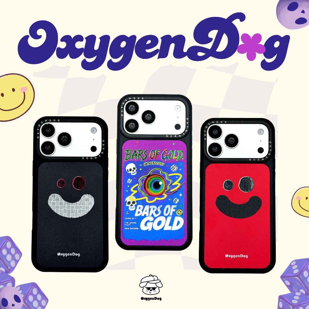 Oxygendog case เคสไอโฟน ด้านใน กํามะหยี่ For iPhone 17promax 17Pro 17 16ProMax 16 15ProMax 15 14 13
