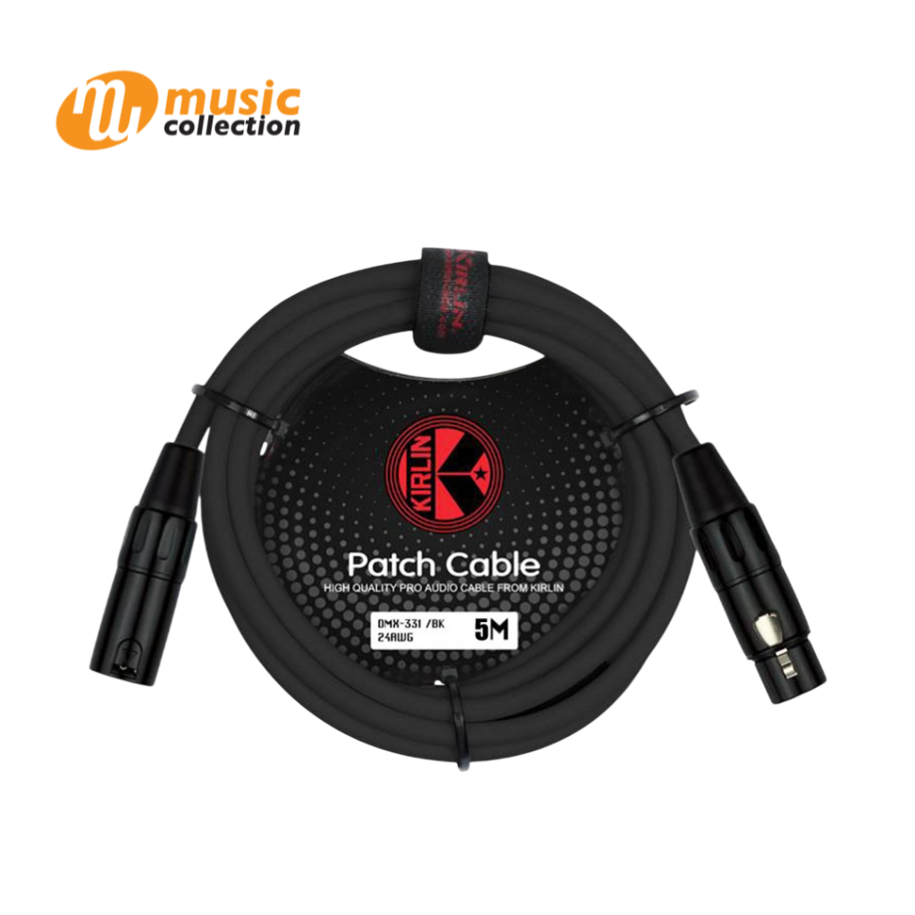 KIRLIN DMX-331 BK-5M PATCH CABLE