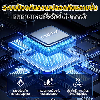 SOARFLY 6800W เครื่องฉีดน้ำแรงดันสูง 180PA รุ่นใหม่ ปรับแรงดันน้ำได้ ตัดน้ำได้อัตโนมัติ รุ่น