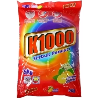 ผงซักฟอกK1000 นำเขาจากมาเลเซีย (ยกลัง4ถุง 20กีโล)