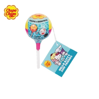 [แพ็ก 16] Chupa Chups Surprise Hello Kitty จูปา จุ๊ปส์ เซอร์ไพร์ส 12 กรัม