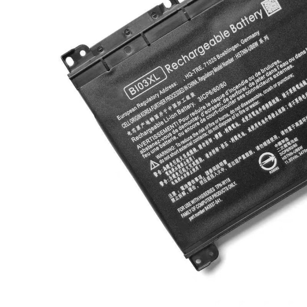 HP Laptop Battery BI03XL for Stream 14-AX000 14-ax010wm 14-ax020wm 14-ax030wm 14-ax040wm