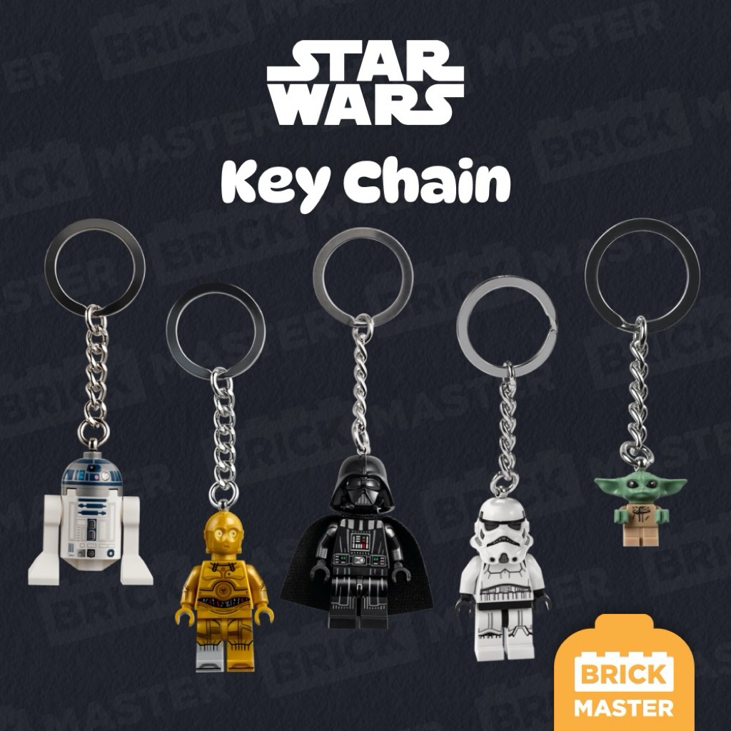 LEGO KEYCHAIN STAR WARS พวงกุญแจ เลโก้ แท้ สตาร์วอส์