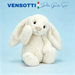 [ฟรีกล่องของขวัญ] VENSOTTI Petal Pearl Bunny (31/51/67cm) ตุ๊กตากระต่าย ตุ๊กตากอดนอน นุ่มพิเศษ - Premium Soft