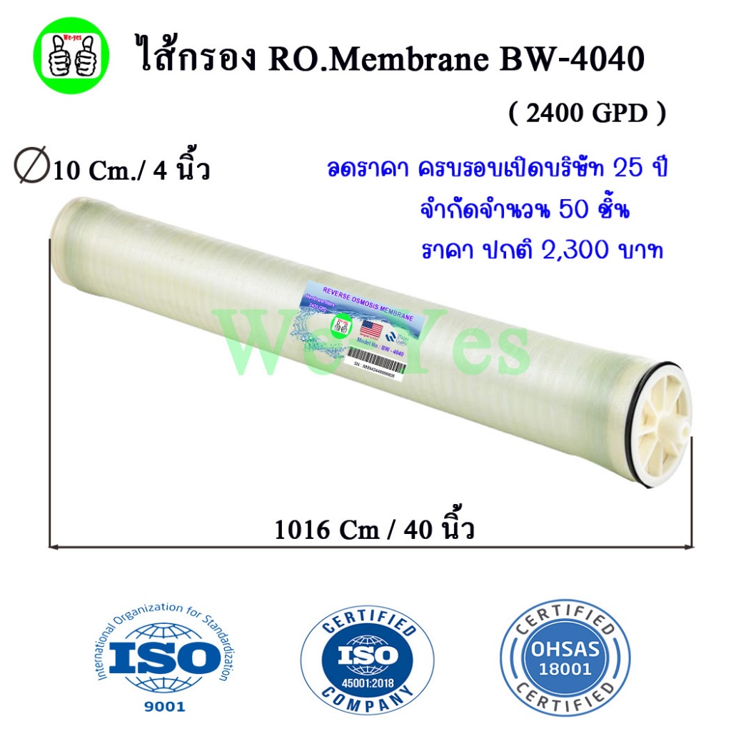 MEMBRANE 4040 WE-YES