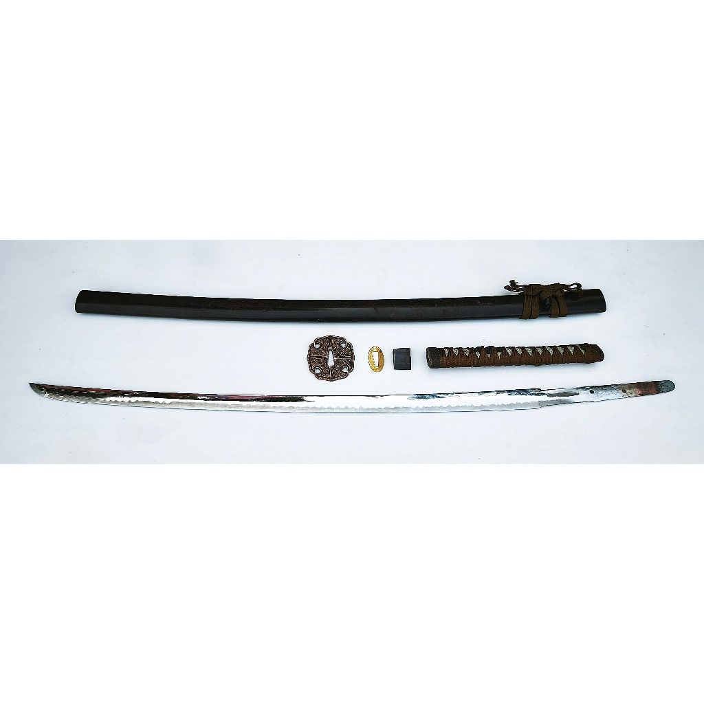 ดาบ katana ดาบฝึก ใบโลหะไม่มีคม ยาวรวม105cm. มือสองจากญี่ปุ่น Iaito Replica katana sword